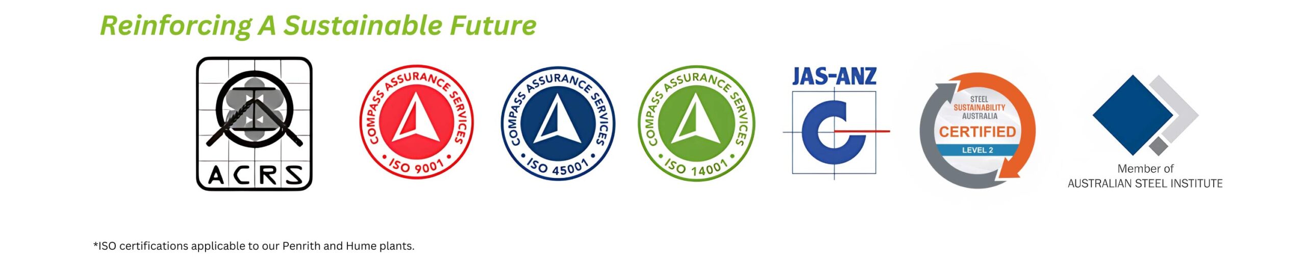 Reosteel-Certifications-Penrith-Hume-Casila-Plants-rebar